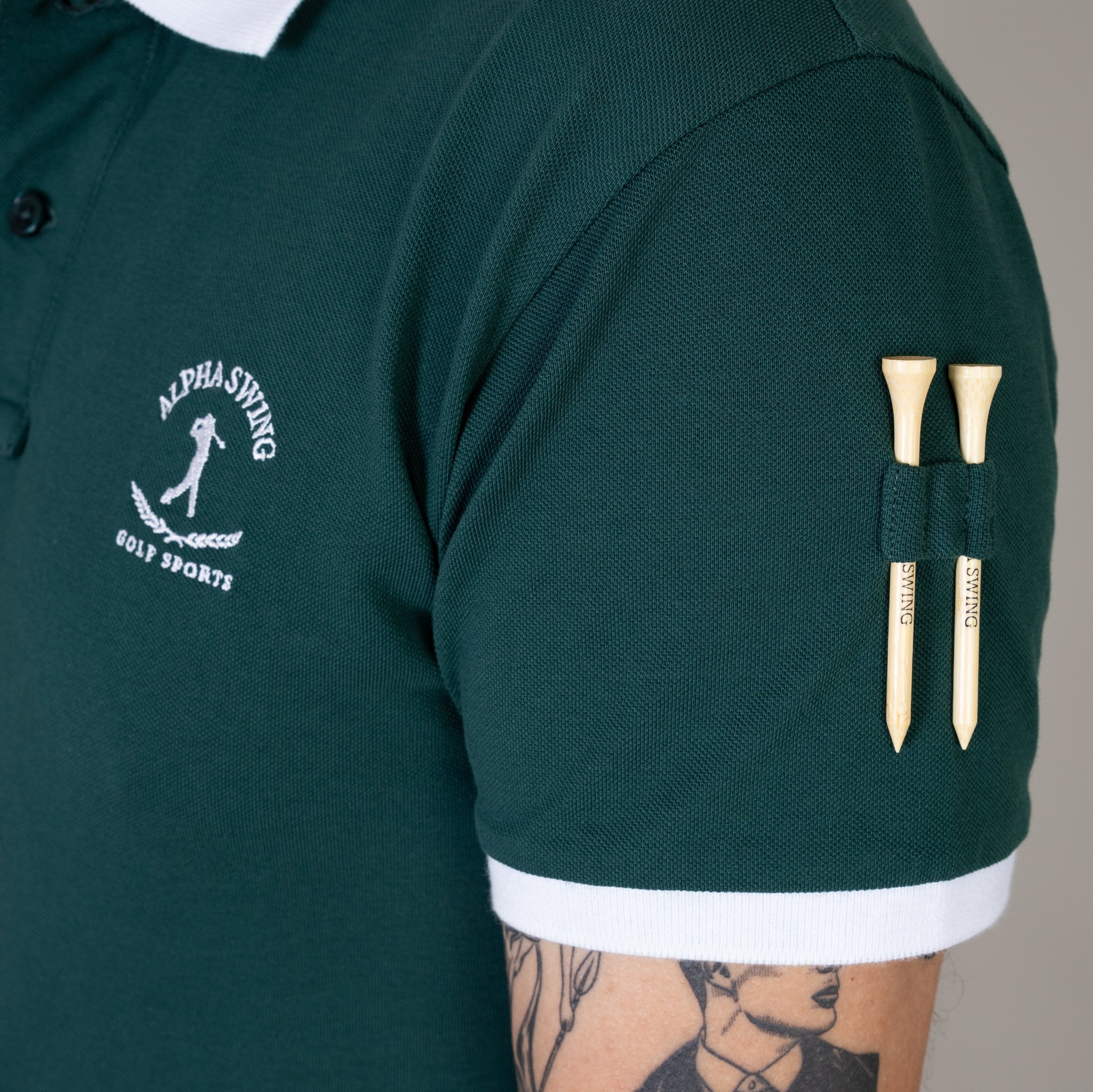 Polo Shirt mit integriertem Tee Holder - Unisex